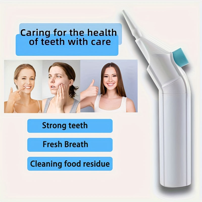 Cordless Tooth Flosser Oral Irrigator - Portable, No Need To Charge, Perfect For Family Travel & Daily Dental Care - Ideal Father's & Mother's Day Gift!