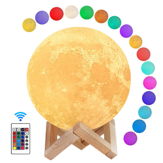 3D Moon Night Lamp