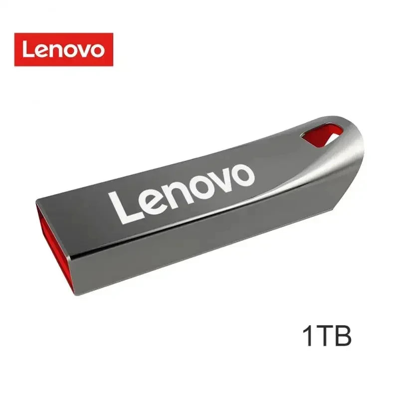 Lenovo 2TB USB 3.0 Metal Flash Drives High Speed Pendrive 1TB 512GB 256GB Portable Usb Drive Waterproof Memoria Usb Flash Disk