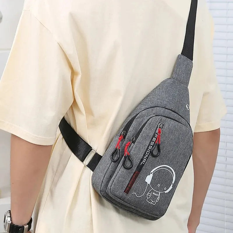 Men’s Casual Chest Bag