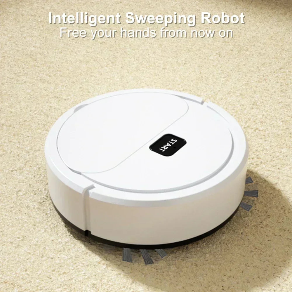 Fully Automatic Sweep Vacuum Cleaner Sweeping Robot Mopping The Floor Mini Cleaner Home Use Lazybones Intelligent 3 In1 Sweeper