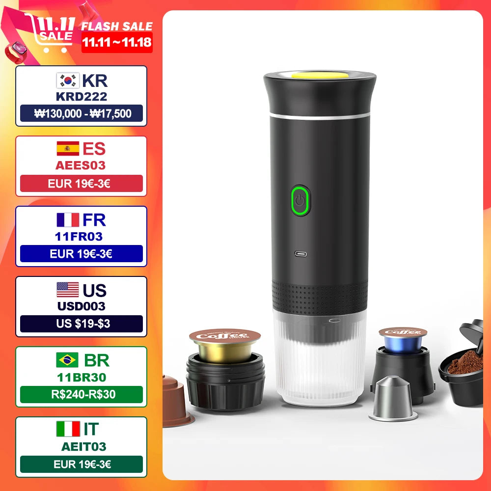 Wireless Espresso Coffee Maker