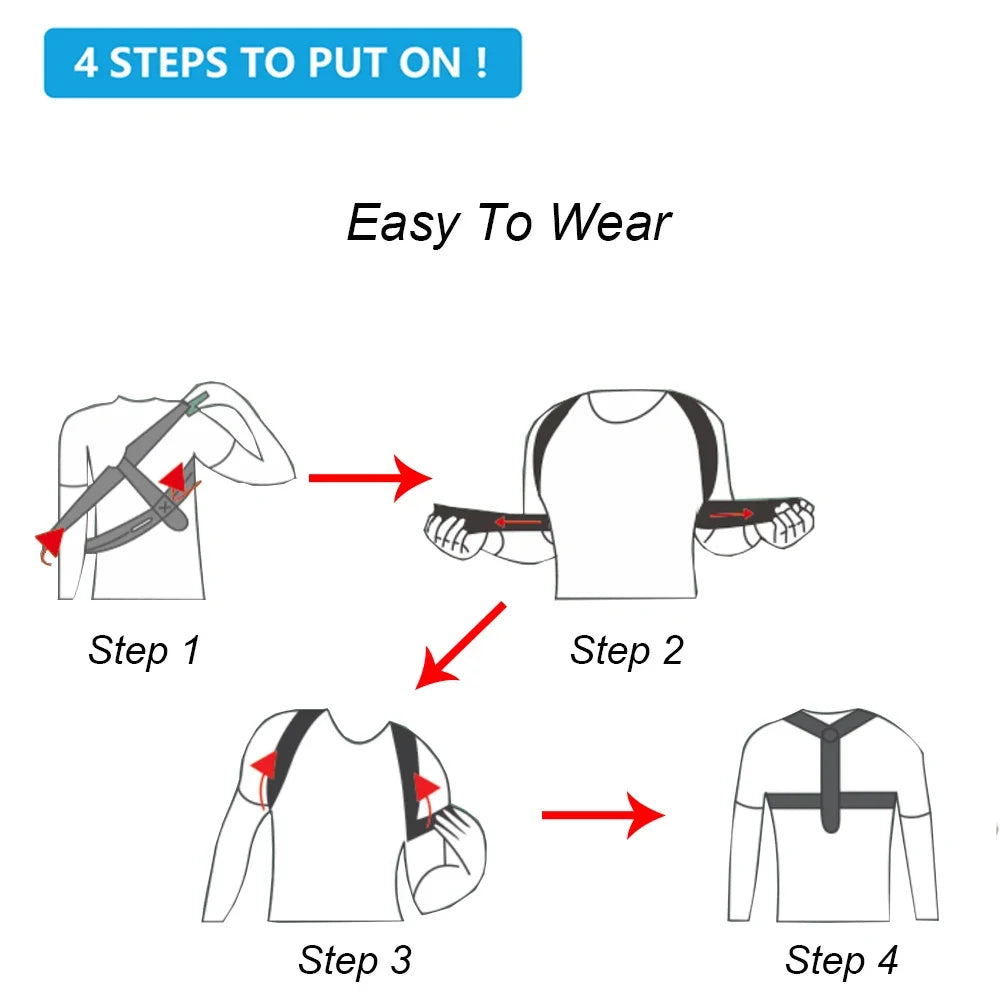 Adjustable Back Posture Corrector