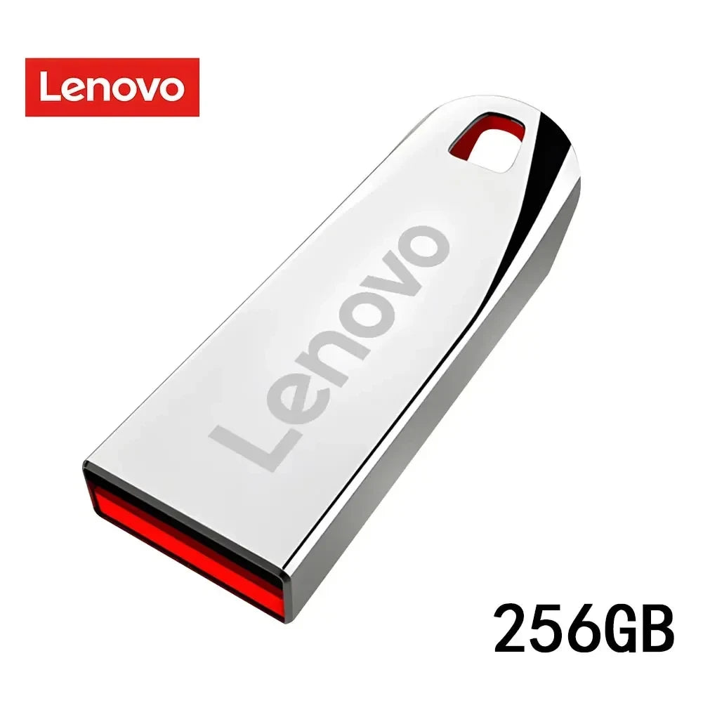 Lenovo 2TB USB 3.0 Metal Flash Drives High Speed Pendrive 1TB 512GB 256GB Portable Usb Drive Waterproof Memoria Usb Flash Disk