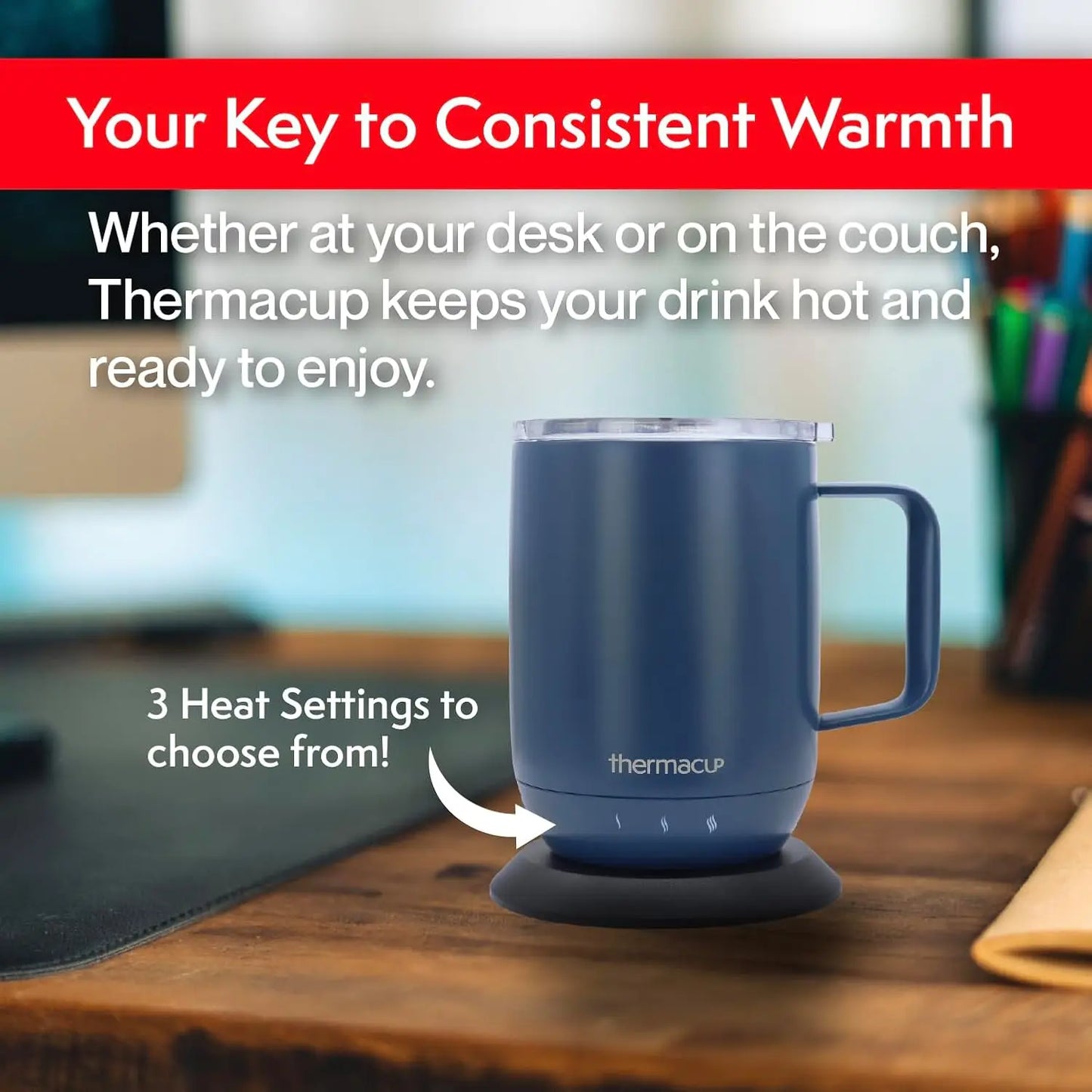 Electric Heated Coffee Mug