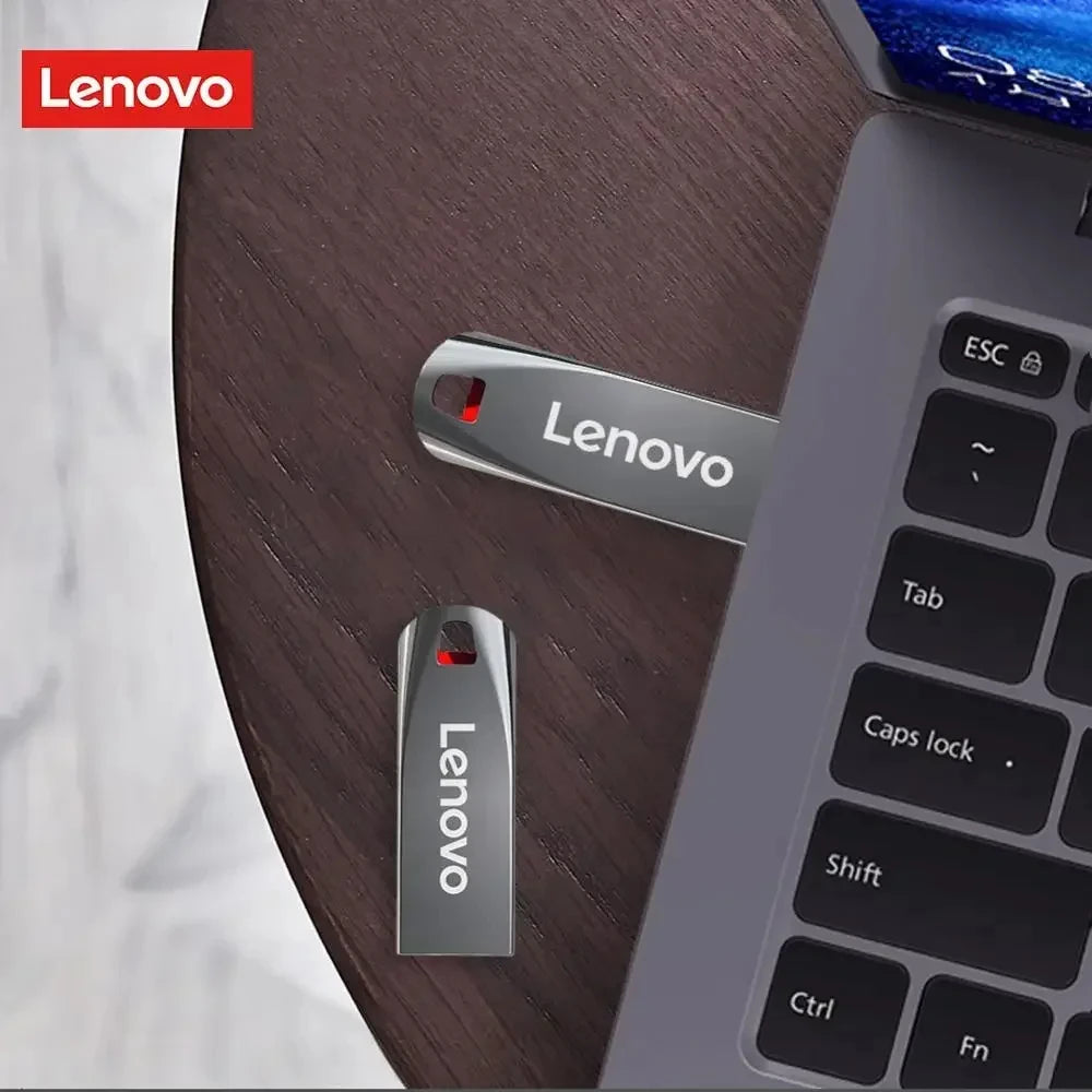 Lenovo 2TB USB 3.0 Metal Flash Drives High Speed Pendrive 1TB 512GB 256GB Portable Usb Drive Waterproof Memoria Usb Flash Disk