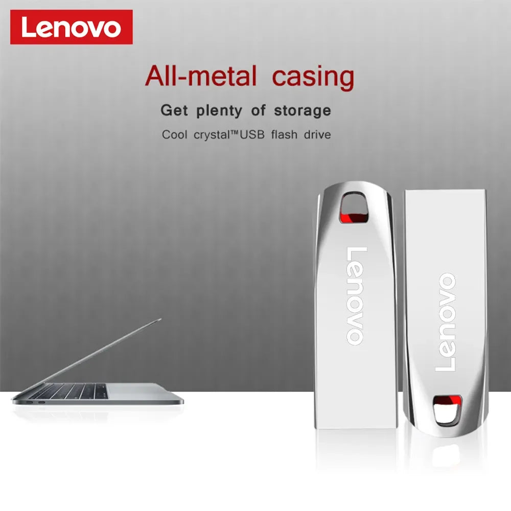 Lenovo 2TB USB 3.0 Metal Flash Drives High Speed Pendrive 1TB 512GB 256GB Portable Usb Drive Waterproof Memoria Usb Flash Disk