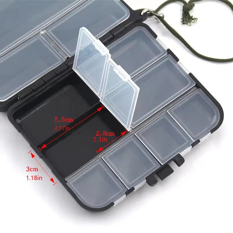 Fishing Tackle Storage Box – Double-Sided Organizer