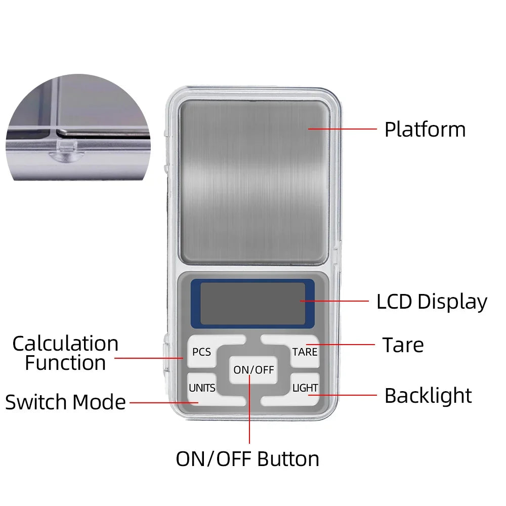 Digital Kitchen Scale 0.01g